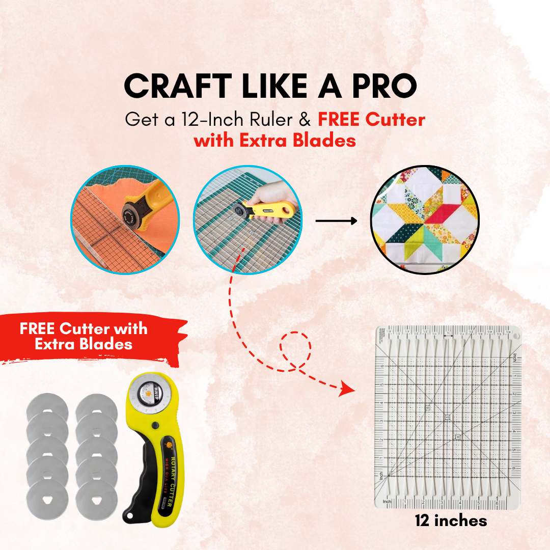 Quilt-Schneidevorlage – Gratisgeschenk