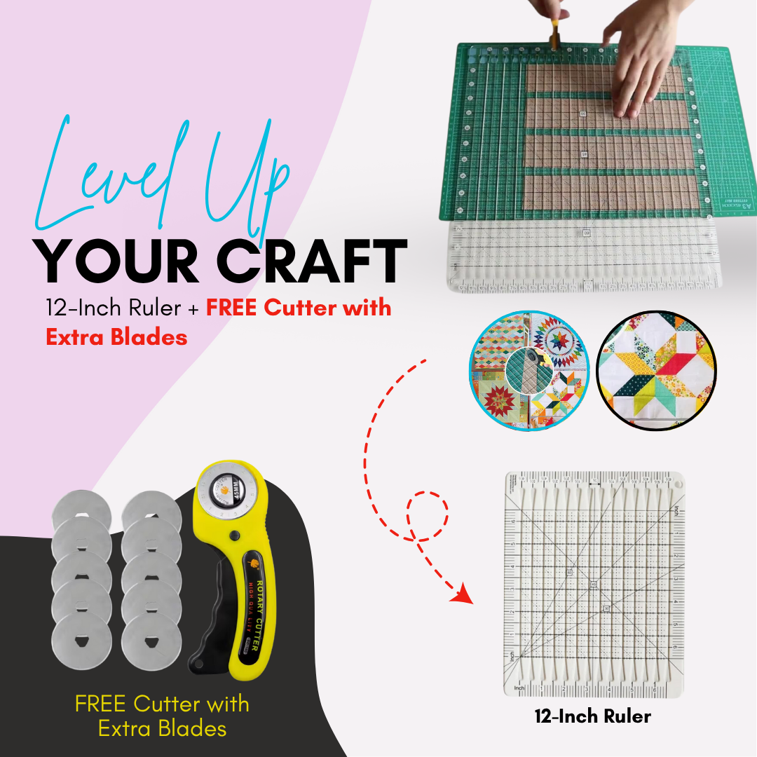 Quilt-Schneidevorlage – Gratisgeschenk