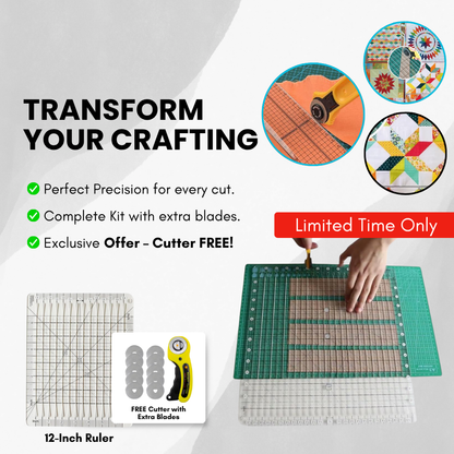 Quilt-Schneidevorlage – Gratisgeschenk