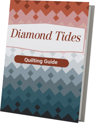 Der Diamond Tides Quilting Guide